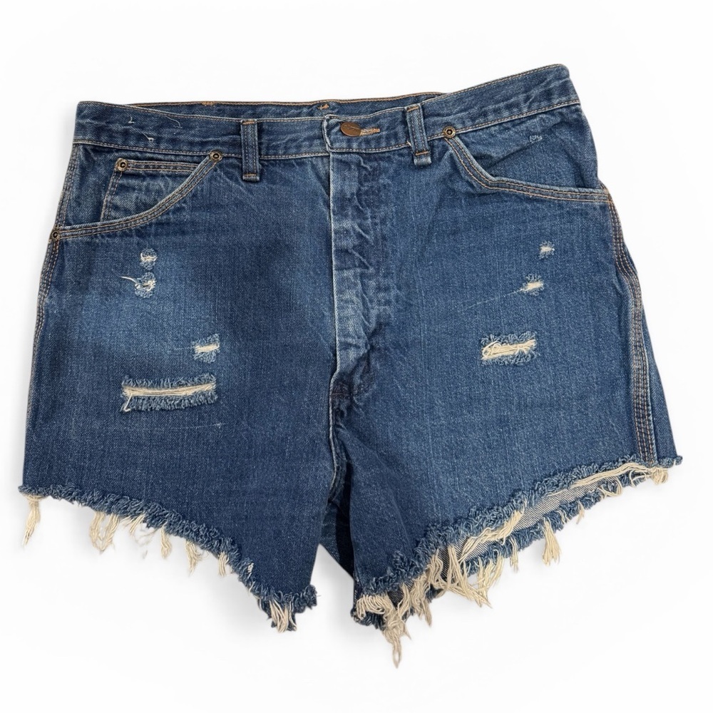 Rare Vintage Wrangler Rapid Transit denim shorts - Picture 2 of 4